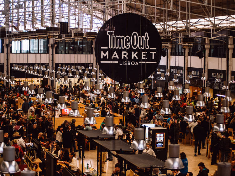 Try the best Portuguese food at Time Out Market Lisboa