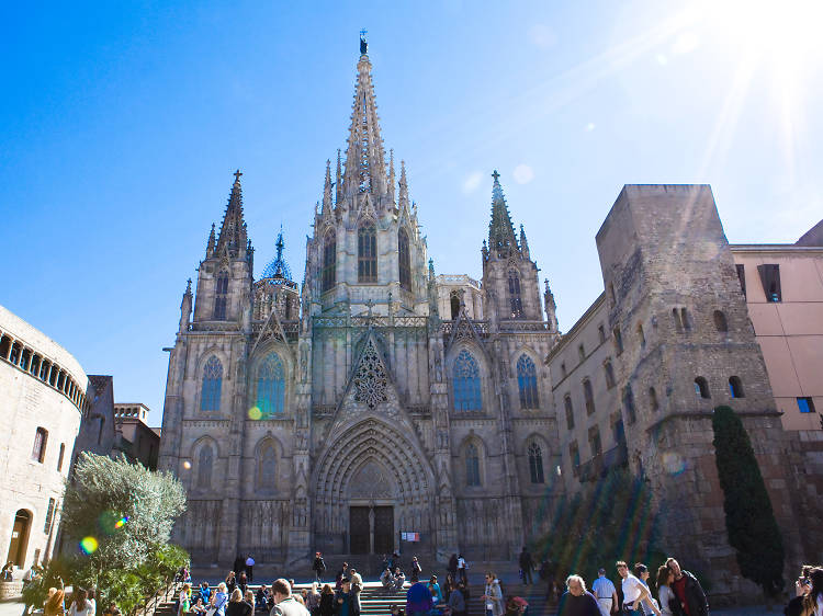 Get holy at the Barcelona Cathedral 