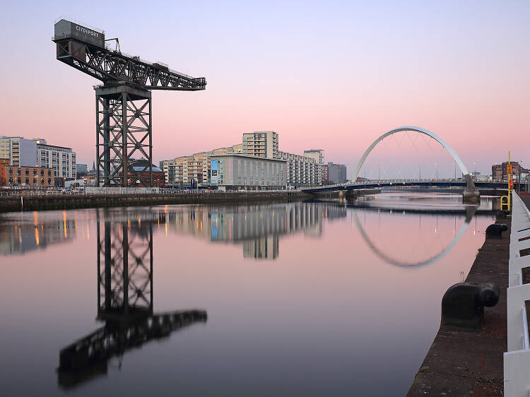 Marvel at The Finnieston Crane and The Clyde