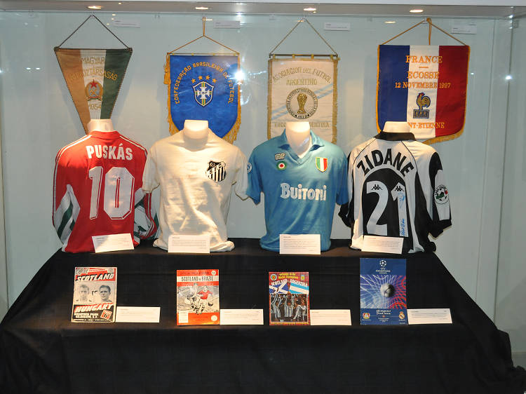 Immerse yourself in the beautiful game at The Scottish Football Museum