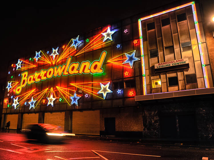 Watch a gig in retro splendour at The Barrowland Ballroom