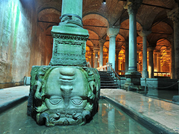 Travel back in time to Byzantium at the Basilica Cistern