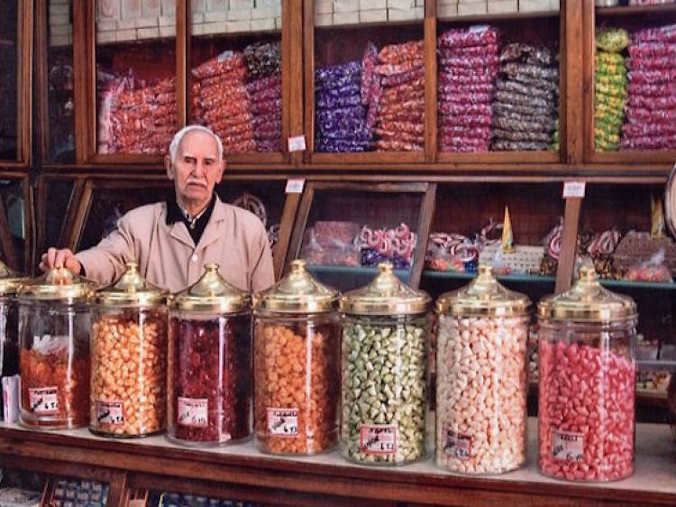 Snack on classic candy at Altan Şekerleme