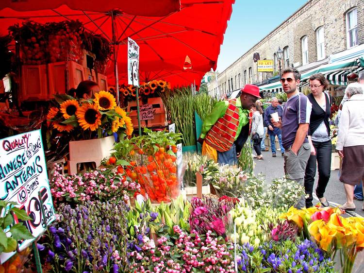 Spend a Sunday at Columbia Road Flower Market