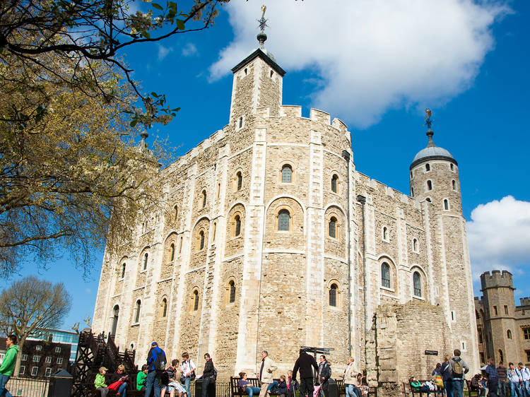 Get a history lesson at the Tower of London