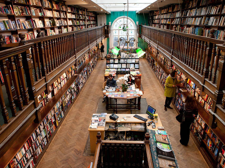 Pick up something to read at Daunt Books