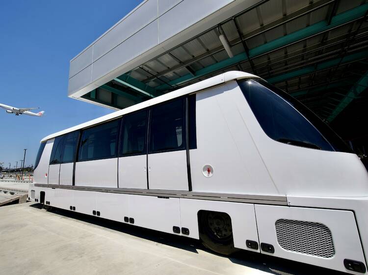These are the people mover train cars that could make getting to LAX a little less awful