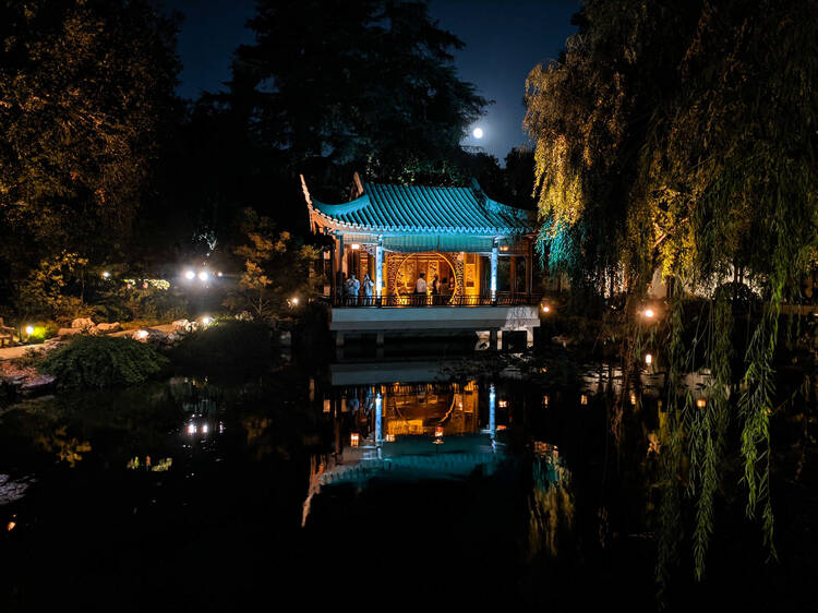 The Huntington’s Mid-Autumn Moon Celebration will light up its Chinese Garden