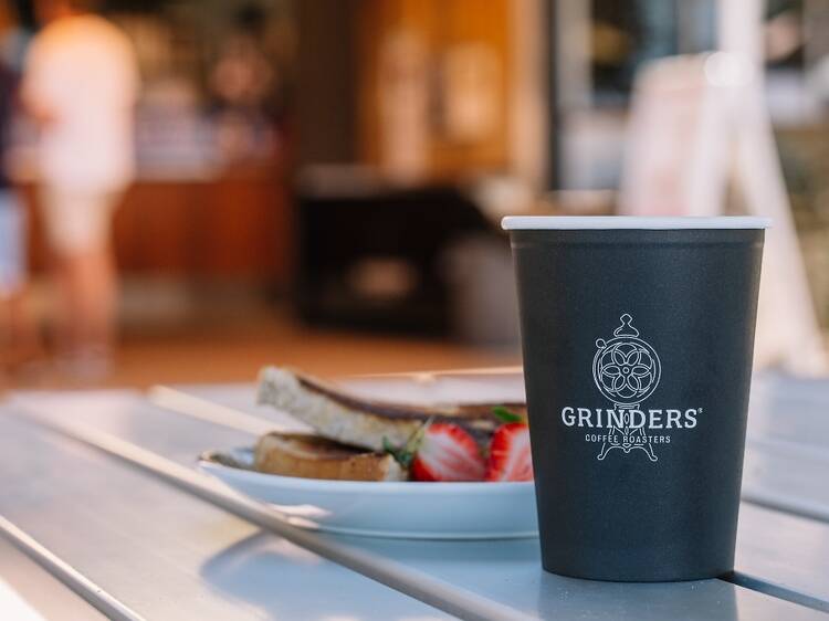 Win $10,000 cash from Grinders Coffee
