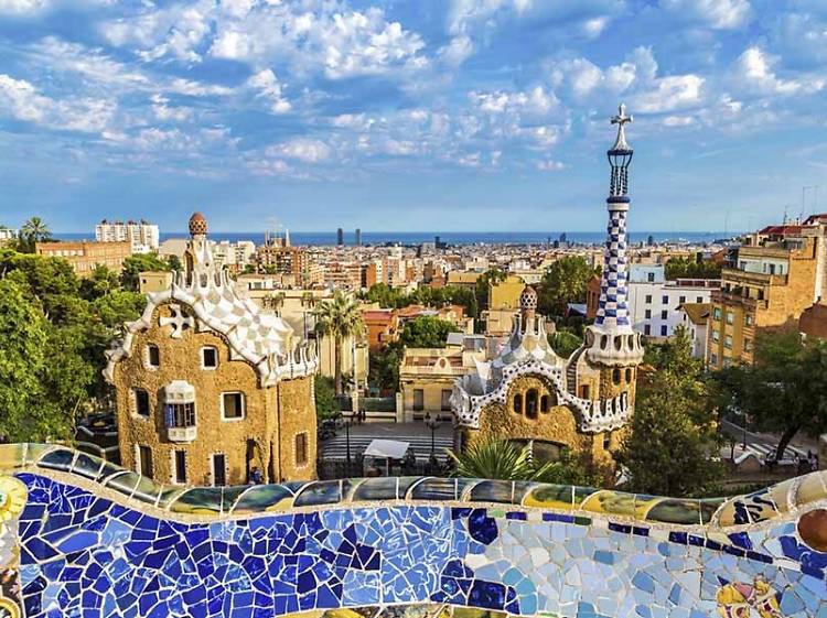 Soak up phenomenal city views at Gaudí’s Park Güell