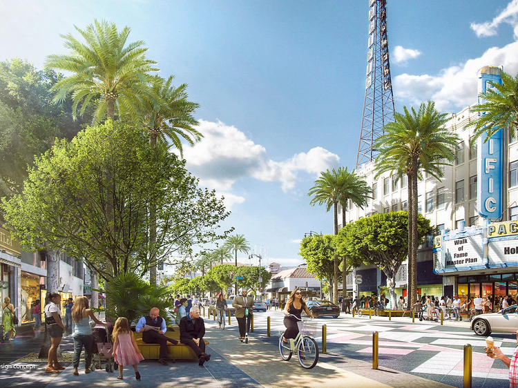 The Hollywood Walk of Fame is getting a more pedestrian-friendly makeover